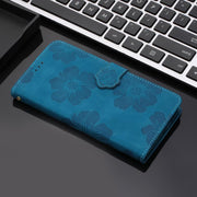 Flower Embossing Pattern Leather Phone Case, For iPhone Air, For iPhone 16 Pro Max, For iPhone 16 Pro, For iPhone 16 Plus - InStock
