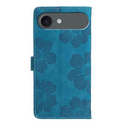 Flower Embossing Pattern Leather Phone Case, For iPhone Air, For iPhone 16 Pro Max, For iPhone 16 Pro, For iPhone 16 Plus - InStock