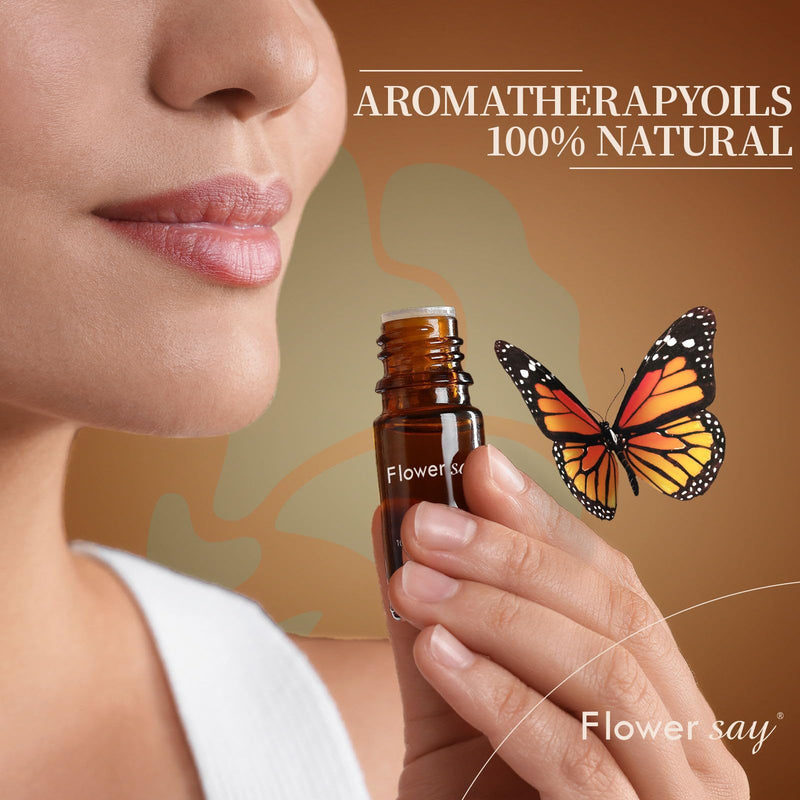 FLOWERSAY Copaiba Essential Oil 0.34 oz - 100% Pure Therapeutic Grade