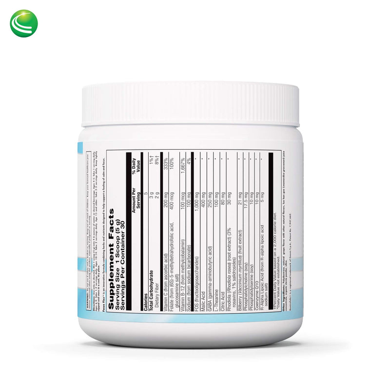 Nutra Biogenesis Focus Fizz – GABA L-Theanine Powder for Calm Focus
