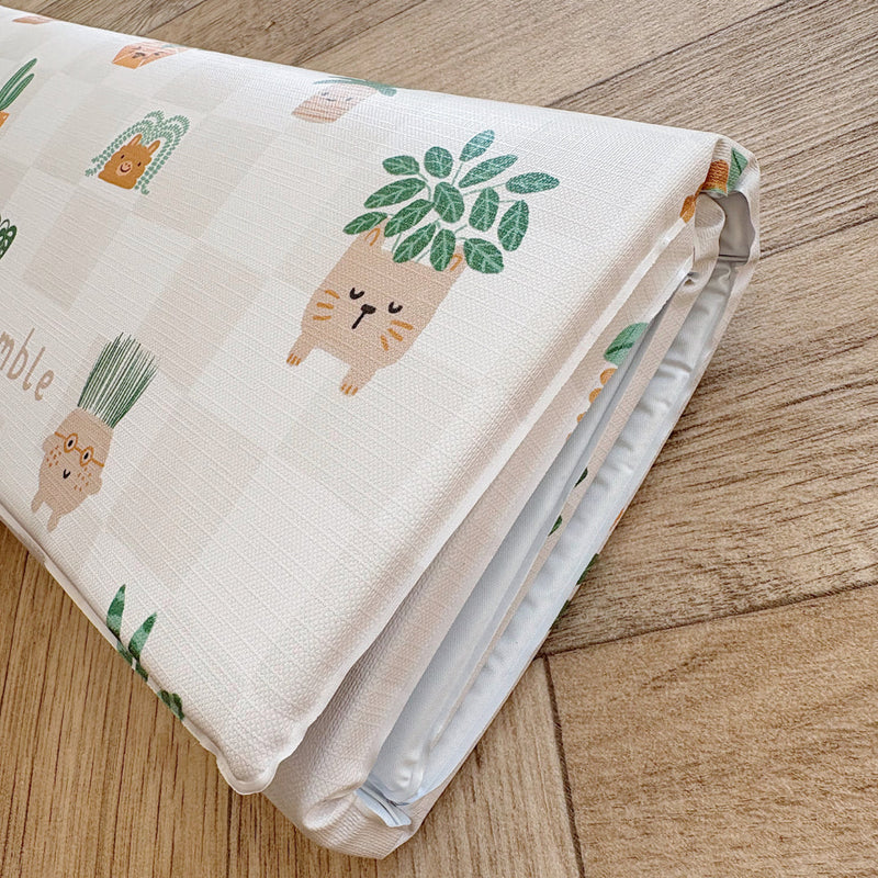 Travel Changing Mat - Pot Plants