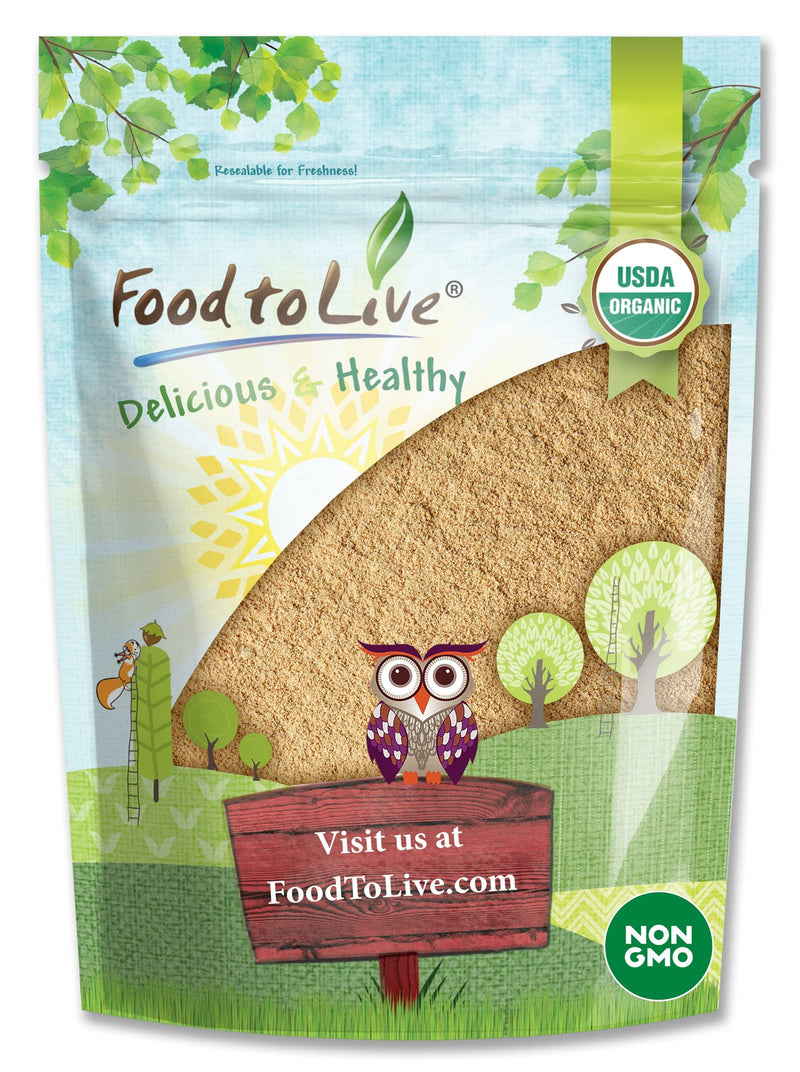 Food to Live Organic Amla Berry Powder (Amalaki) – 2 lb, Non-GMO, Raw & Pure