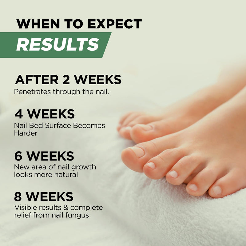 Foot Cure Toenail Fungus Treatment Extra Strength – Athletes Foot & Damaged Nail Repair | Made in USA