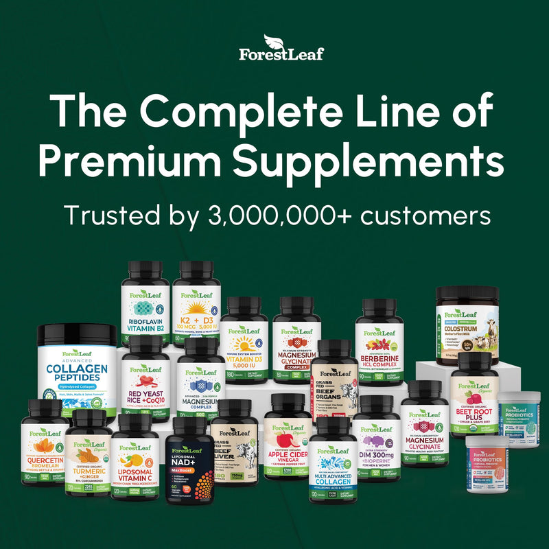 ForestLeaf DIM 300mg with BioPerine — Hormone Balance & Metabolic Support (90 Caps)
