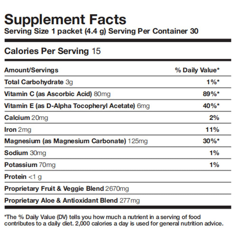 Forever Supergreens by Forever Living - 30 Packets | 20+ Greens & Superfoods