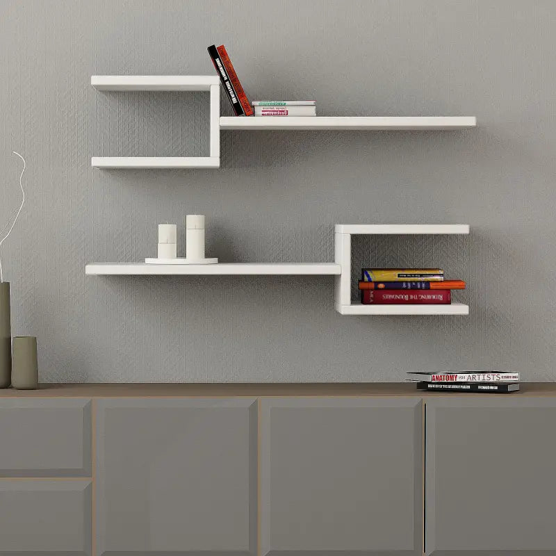 Fork Modern Floating Shelf Set 18.2cm Short