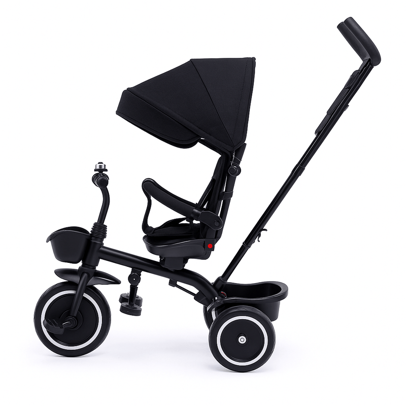 Foryourlittleone 6 in 1 Trike V3 - Black (9 months - 5 years)