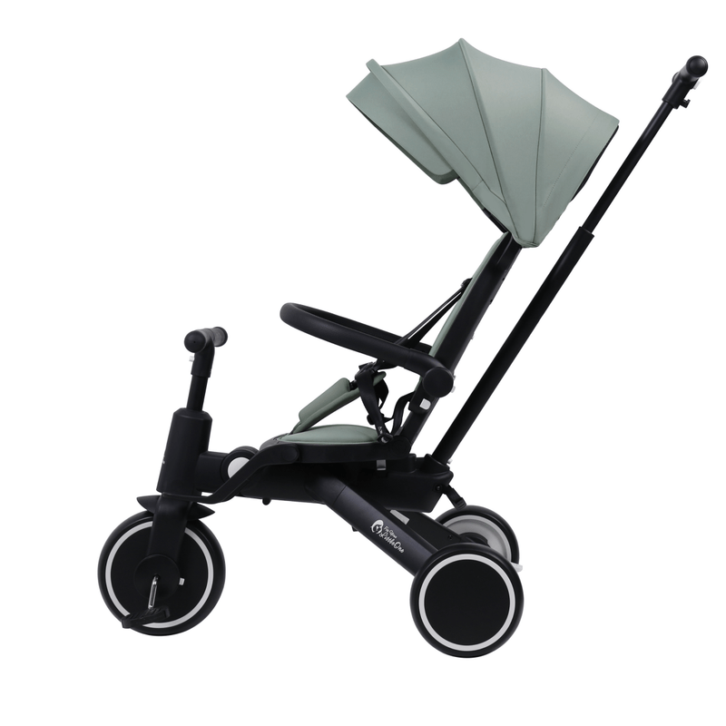 Foryourlittleone Xplor 6 in 1 Foldable Trike - Green (10m-4y)