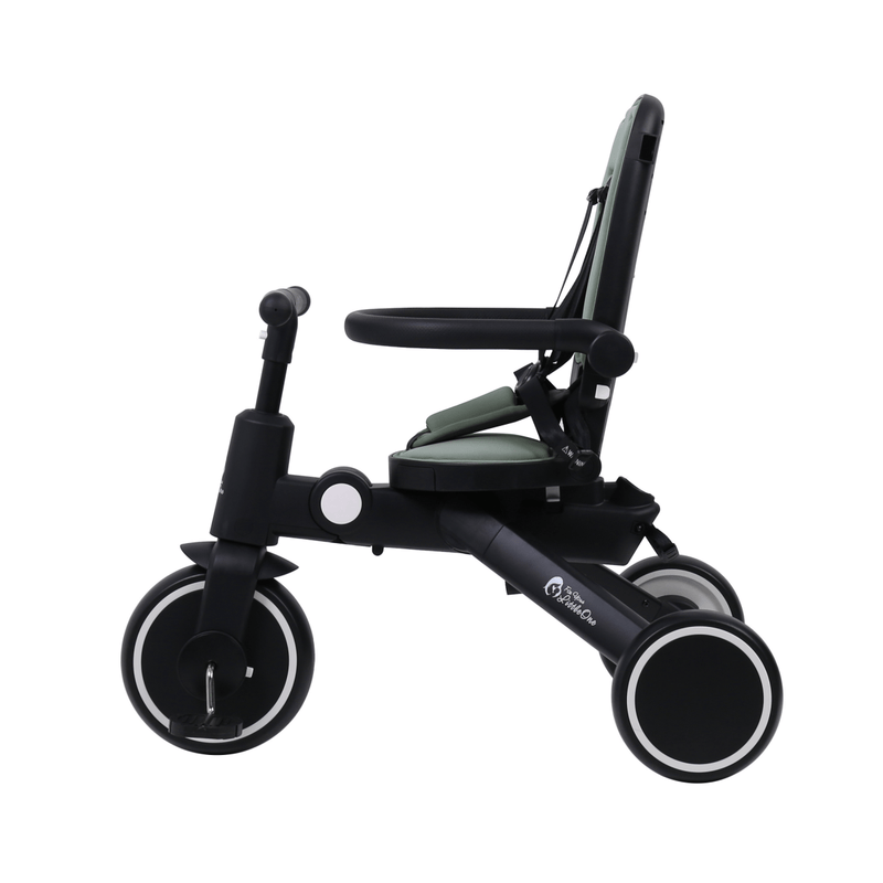 Foryourlittleone Xplor Plus 6 in 1 Foldable Trike - Green (10m-4y)