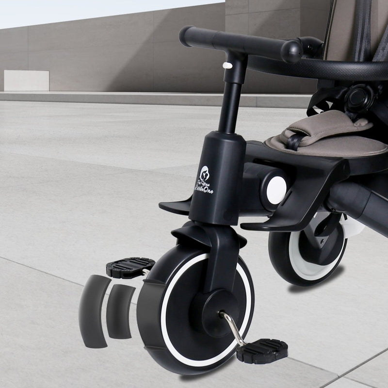 Foryourlittleone Xplor Plus 6 in 1 Foldable Trike - Pastel Pink (10m-4y)