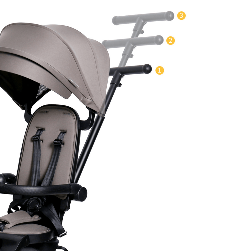 Foryourlittleone Xplor Plus 6 in 1 Foldable Trike - Grey Olive (10m-4y)