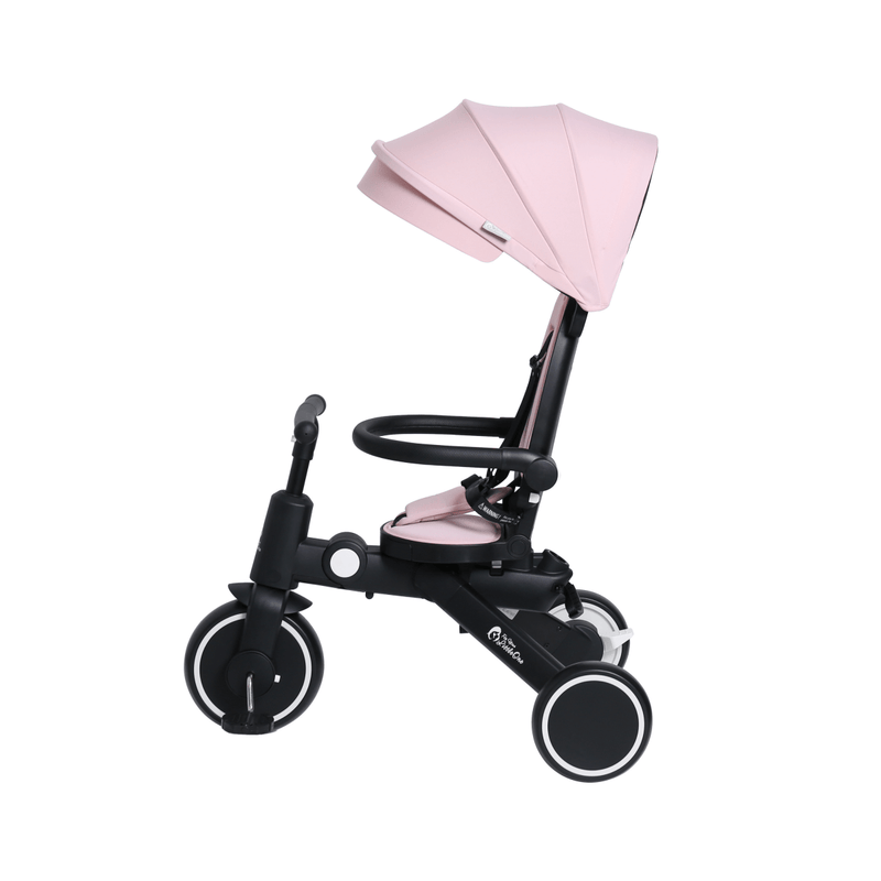 Foryourlittleone Xplor Ultimate 6 in 1 Foldable Trike - Pastel Pink (10m-4y)