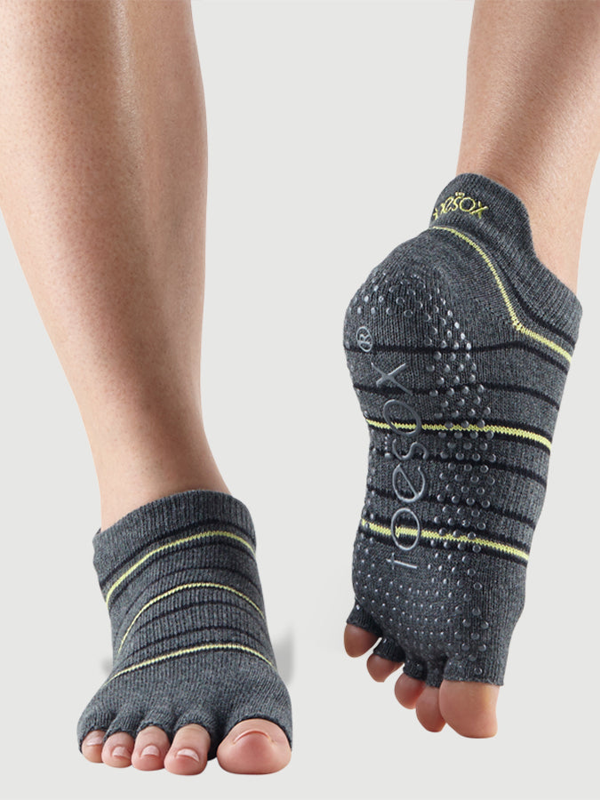ToeSox Low Rise Half Toe Grip Socks