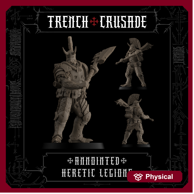 Trench Crusade - Annointed (axe) - Heretic Legion
