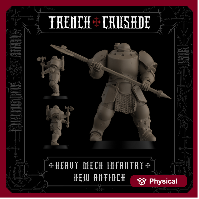 Trench Crusade - Heavy Mechanised Infantry (Polearm) - New Antioch
