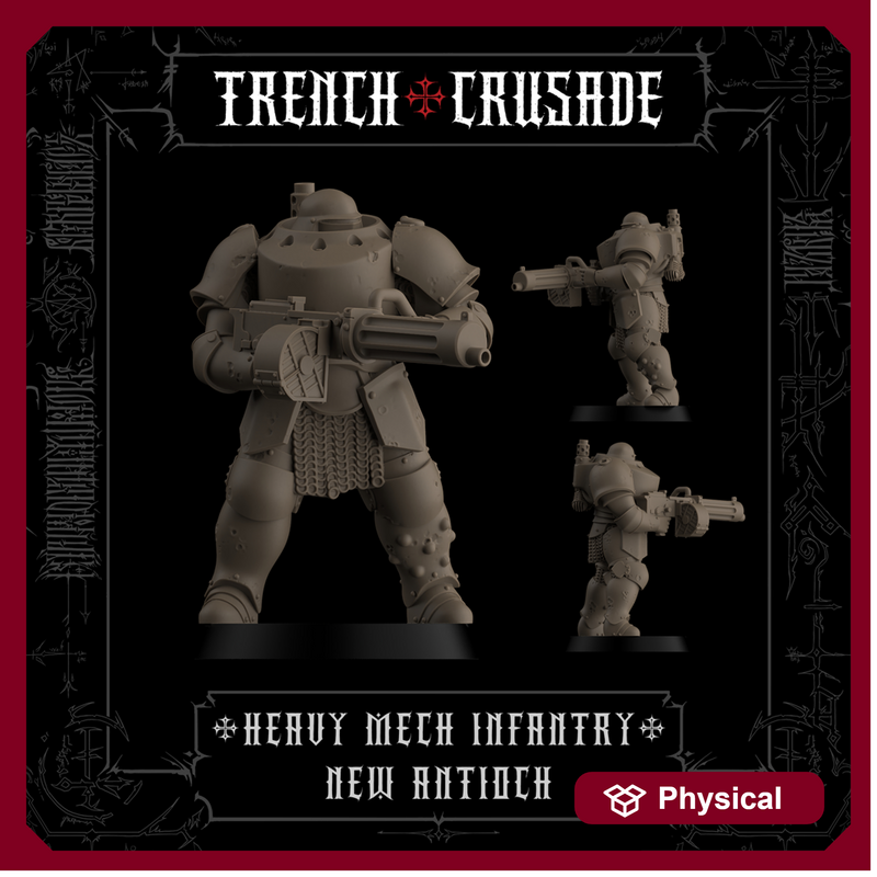 Trench Crusade - Heavy Mechanised Infantry (MG) - New Antioch