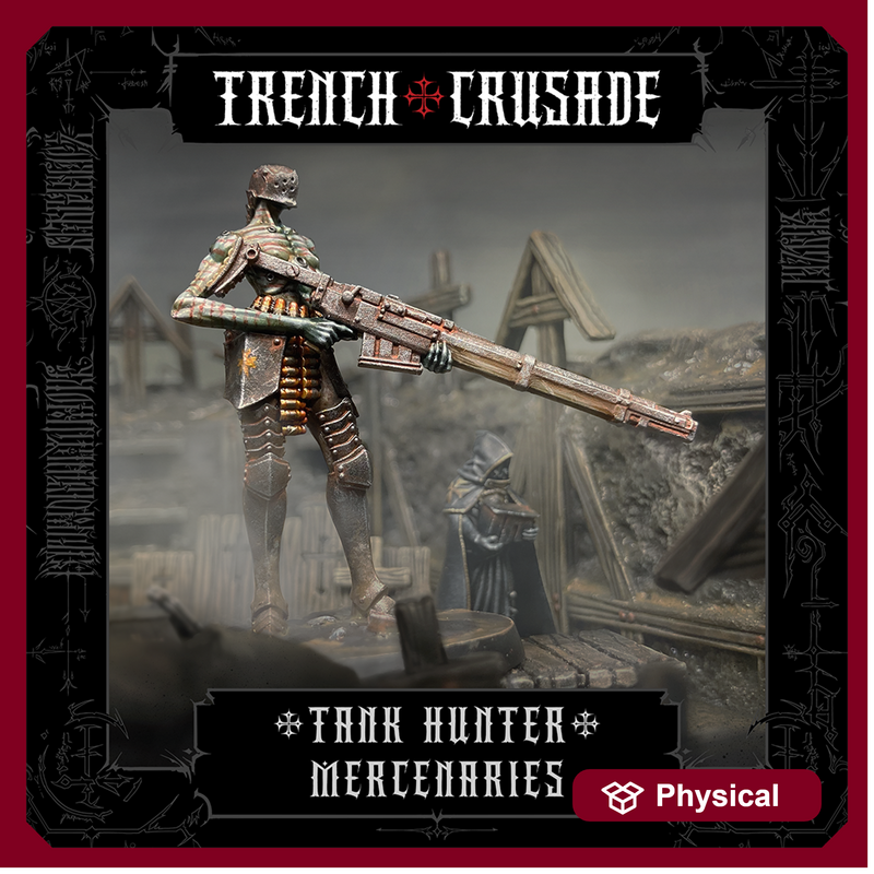 Trench Crusade - Communicant Tank Hunter (female) - Mercenaries