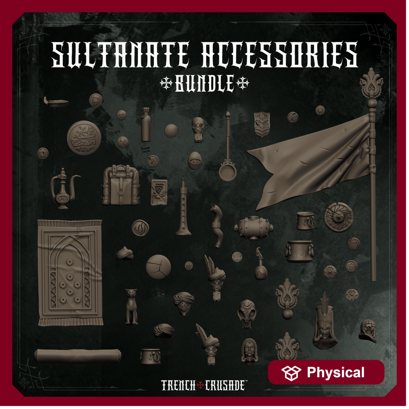 Trench Crusade - Sultanate Accessory Sprue