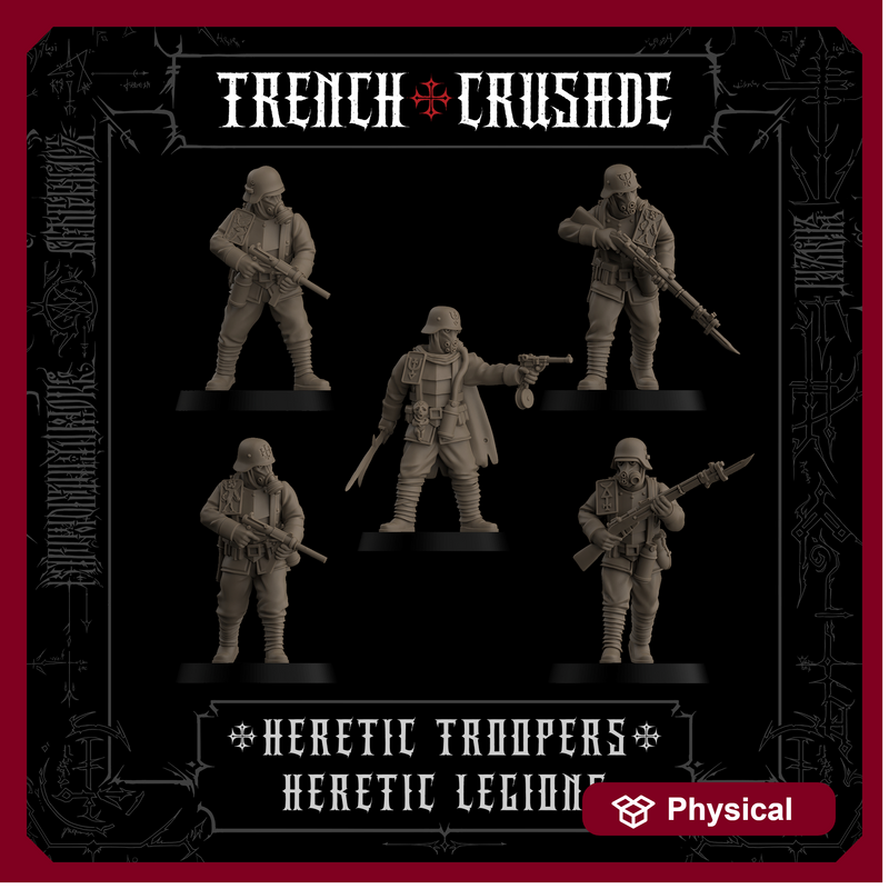 Trench Crusade - Heretic Troopers - Heretic Legion