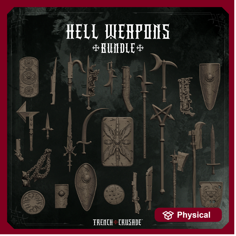 Trench Crusade - Hell Weapons Sprue