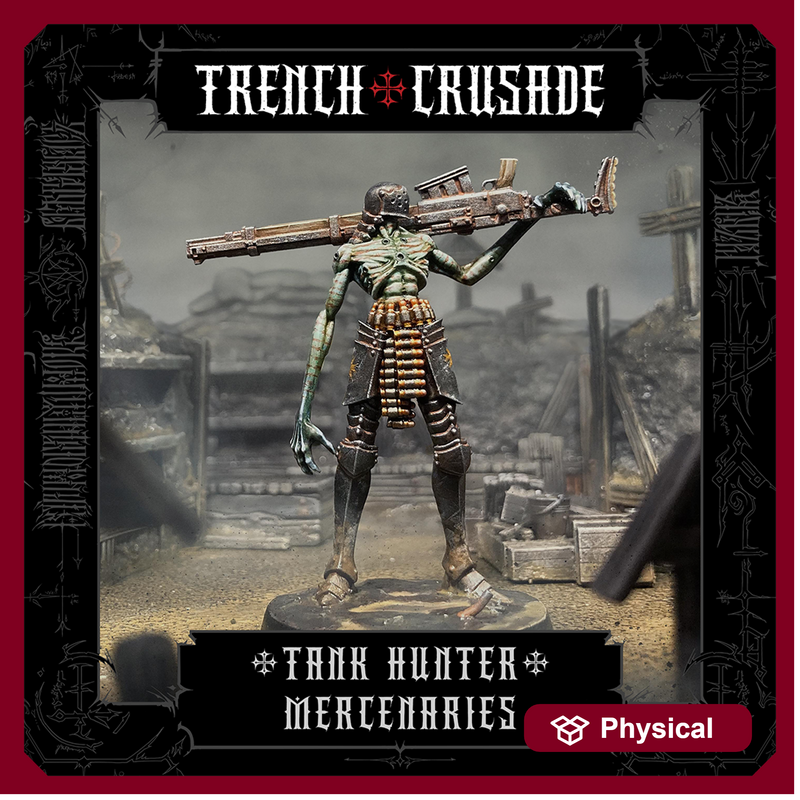 Trench Crusade - Communicant Tank Hunter (male) - Mercenaries