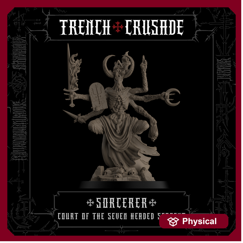 Trench Crusade - Sorcerer - Court of the Seven Headed Serpent