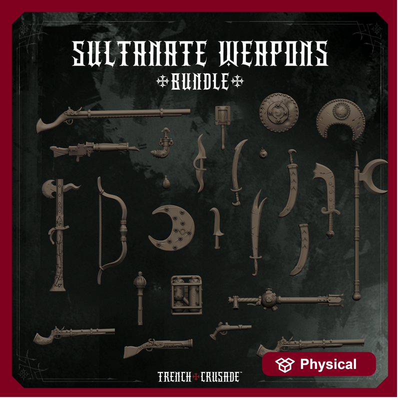 Trench Crusade - Sultanate Weapons Sprue