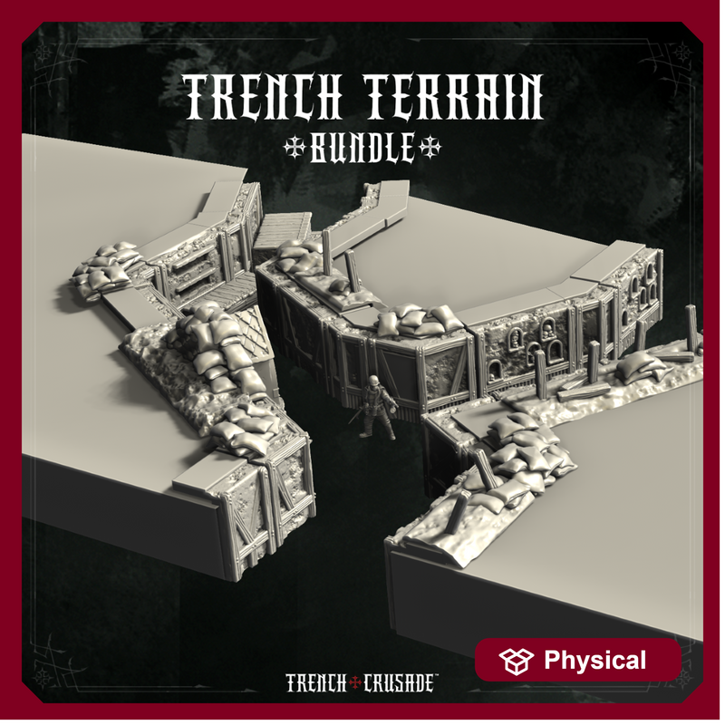Trench Crusade terrain - Trench system bundle