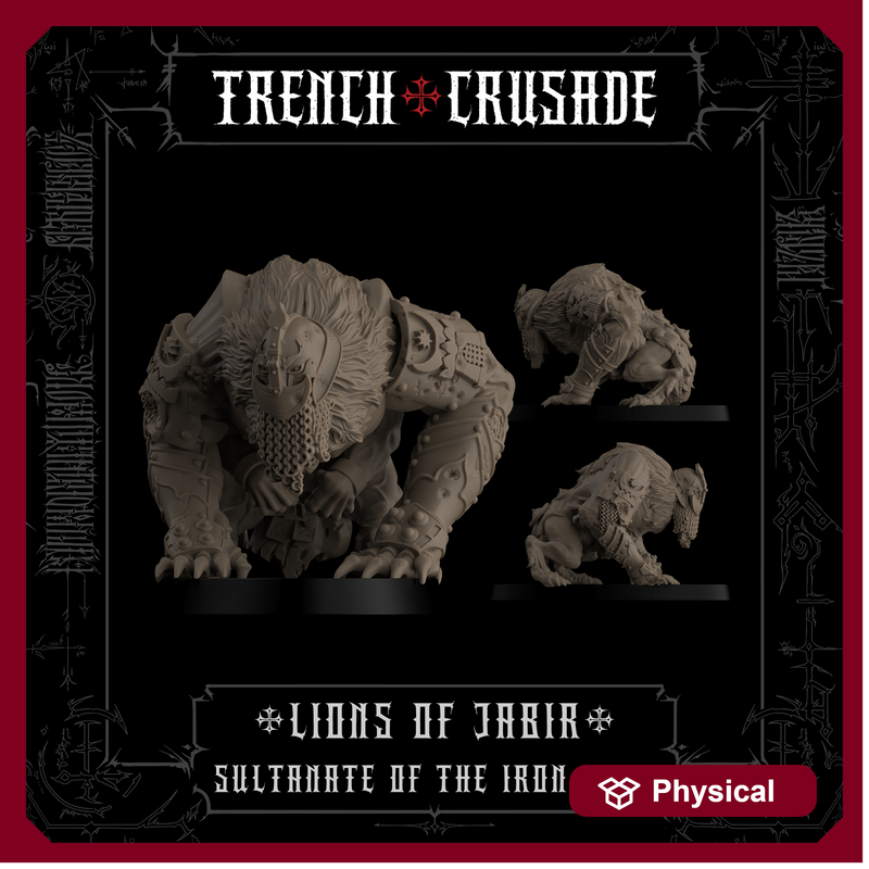 Trench Crusade - Lion of Jabir (stalking) - Iron Sultanate
