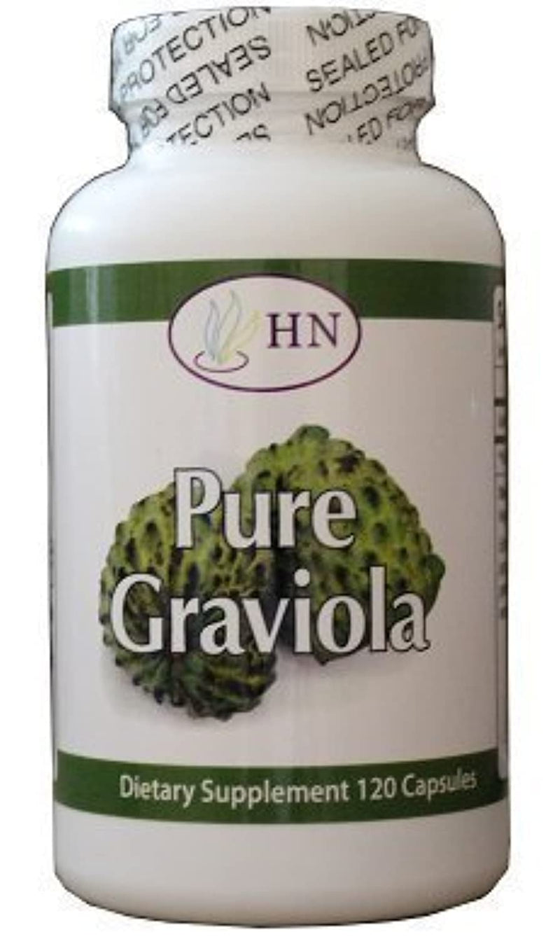 Fresh Health Nutrition Graviola 1000 mg Serving Capsules Bottle – 120 Count