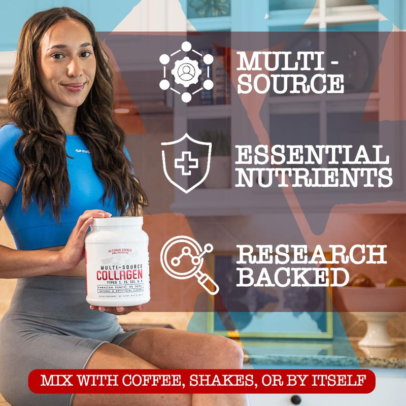 FRONTLINE FORMULATIONS Multi-Source Collagen – Hair, Skin & Nails (Florida Sunshine)