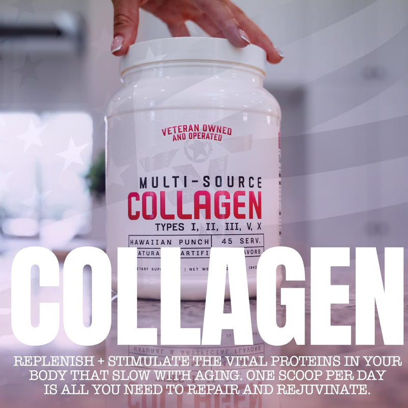 FRONTLINE FORMULATIONS Multi-Source Collagen – Hair, Skin & Nails (Florida Sunshine)