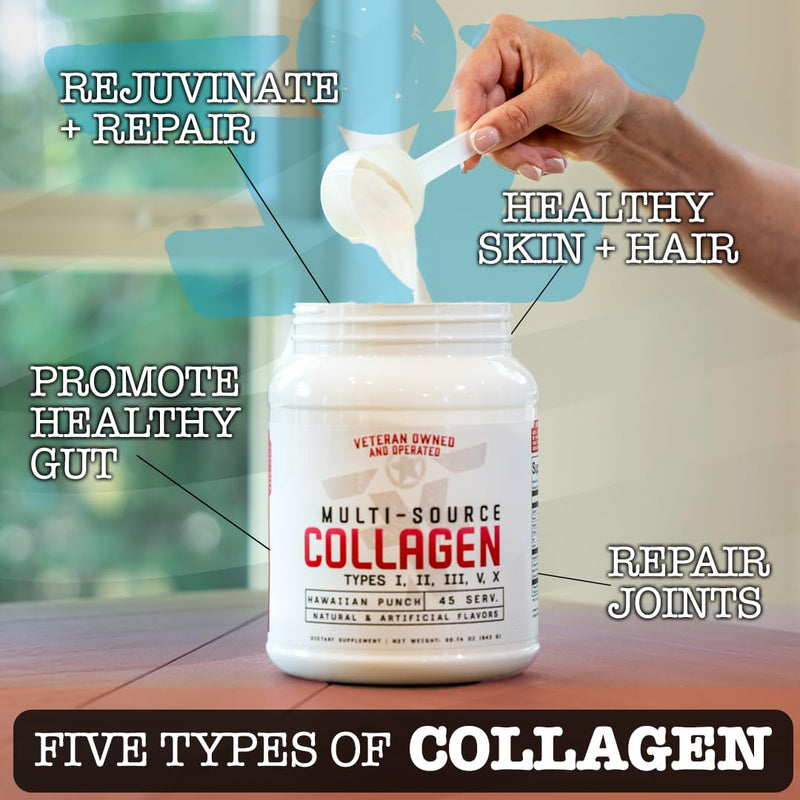 FRONTLINE FORMULATIONS Multi-Source Collagen – Hair, Skin & Nails (Florida Sunshine)