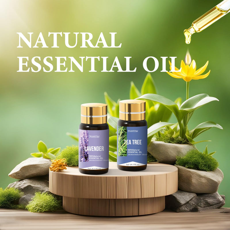 FUHITIM Essential Oil Set – 42x5ml Premium Gift for Diffuser, Candles & Soaps