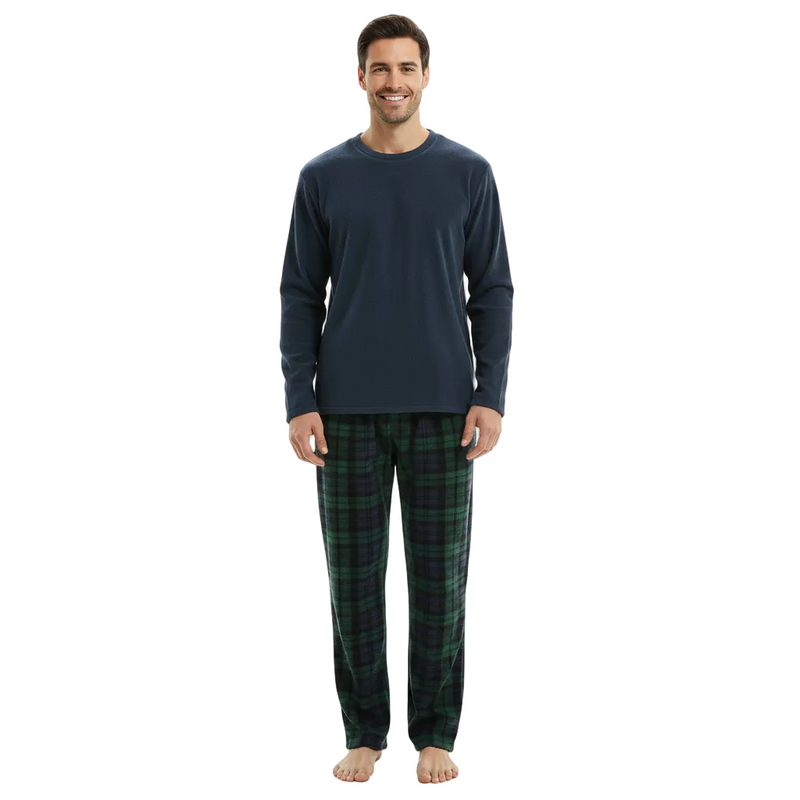 Green Fleece Pyjama Set – Experience Ultimate Comfort and Relaxation