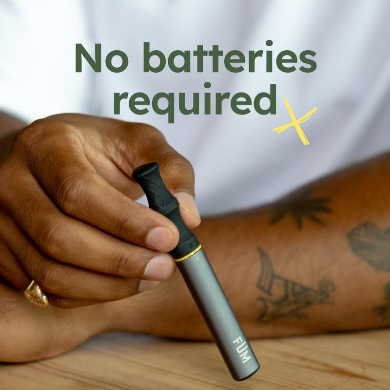 FÜM Zero Device | Fresh, Pocket-Sized Habit Support Tool | Weighted, Portable & Refreshing | Mango