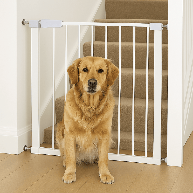 FYLO 2x Baby Safety Stair Gate  Pressure Fit 75-86cm (2 pack)