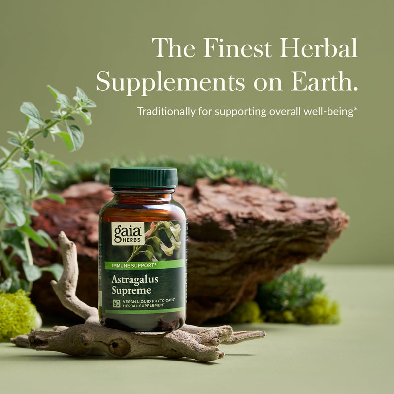 Gaia Herbs Astragalus Supreme – Immune & Antioxidant Support* (60 Vegan Liquid Phyto-Capsules)