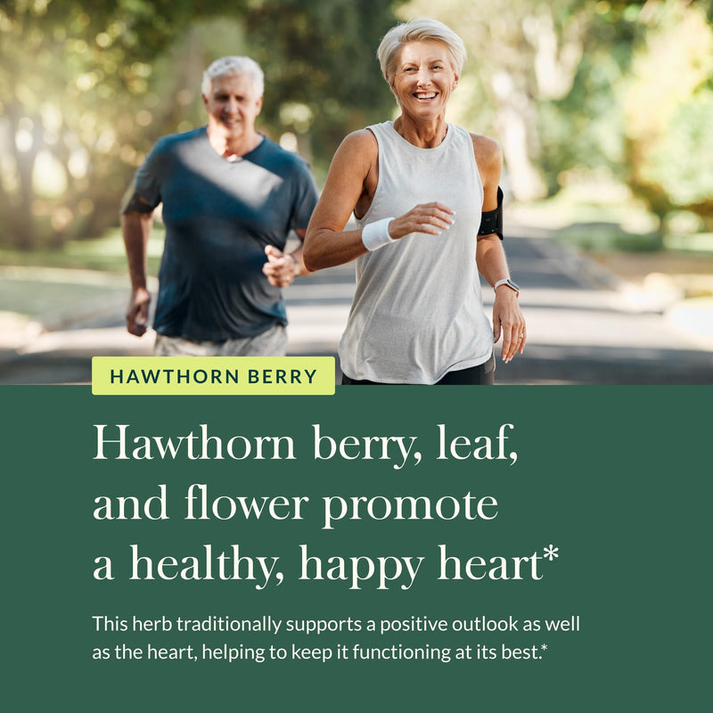 Gaia Herbs Hawthorn Supreme - Heart Health Support, 60 Vegan Liquid Capsules