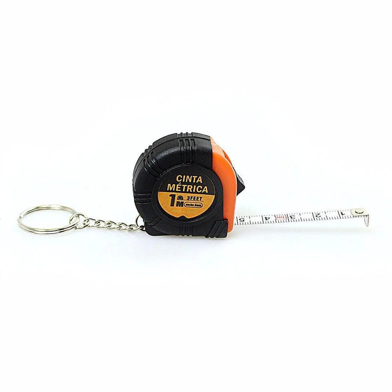 Industrial Metro Tape Measure Small Measuring Tool On Key Ring