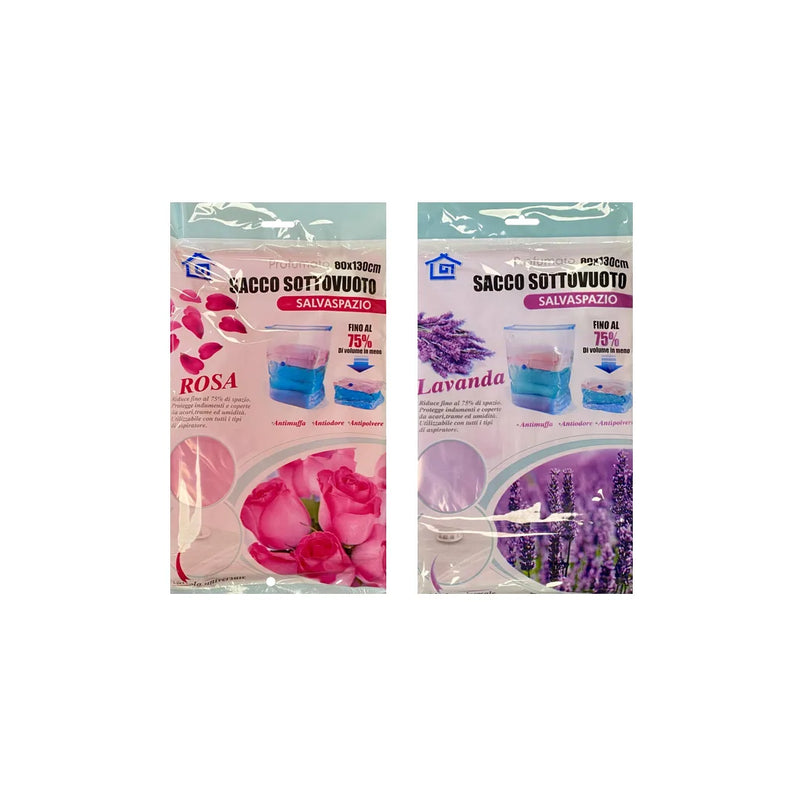 Floral Scented Clothes Storage Compressed Air Vacuum Bag Assorted Scents