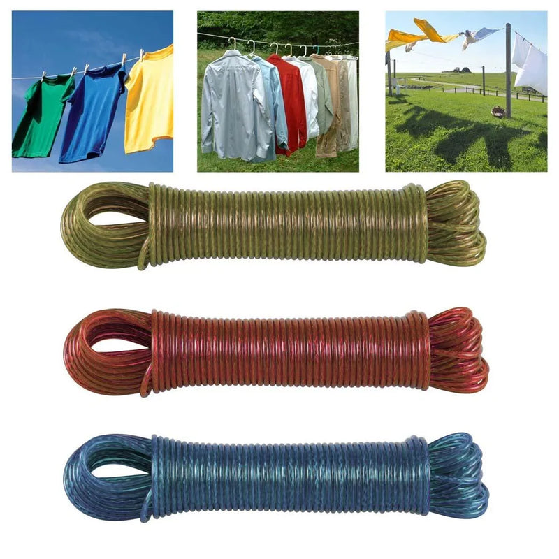 Washing Line Rope Assorted Colours