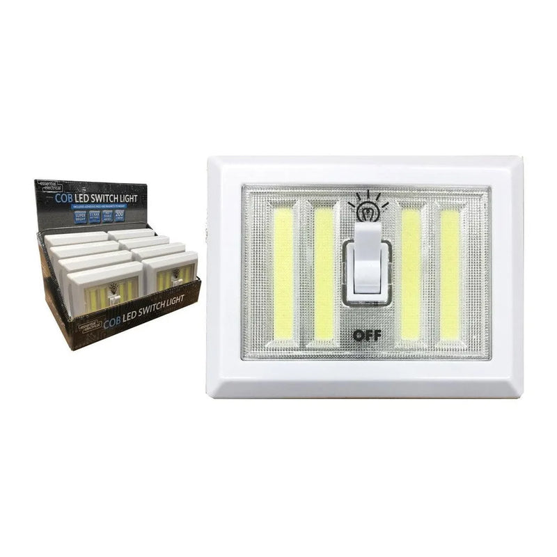 Wall Cob Switch Night Light 200 Lumens Super Bright Night Cob Light 1 Piece