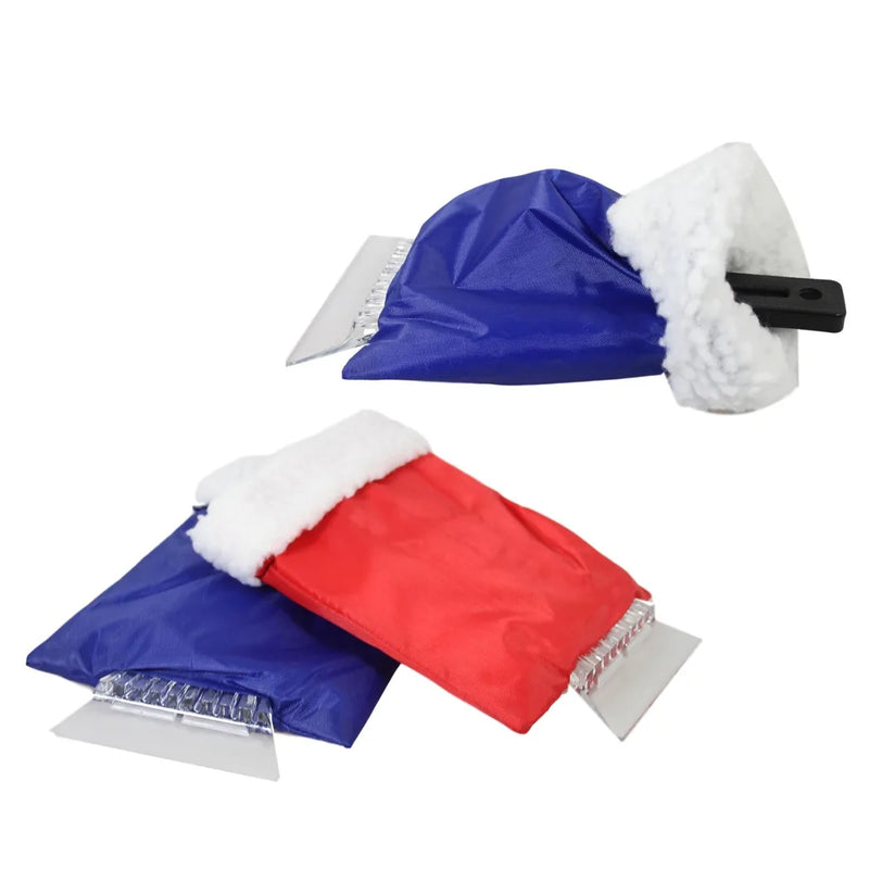 Car Vehicle Window Ice Frost Scraper With Handle Cover Assorted Colours