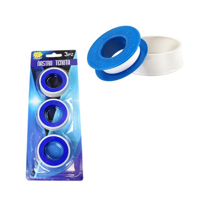 Diy Ptfe Plumbing Pipe Tape Seal Pack Of 3 White