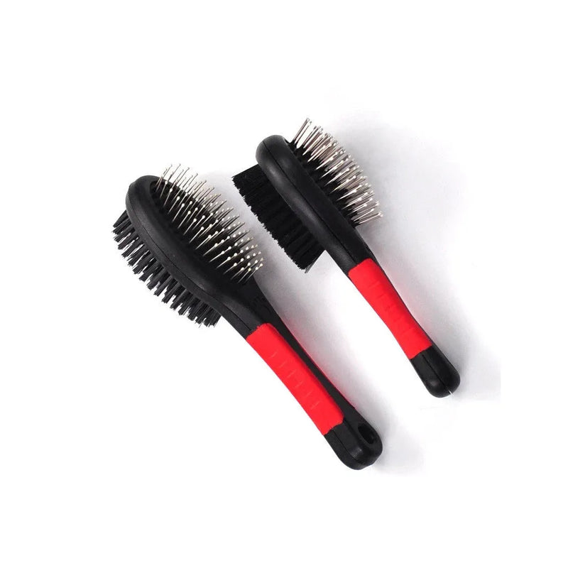 Double Sided Dog Pet Fur Grooming Brush