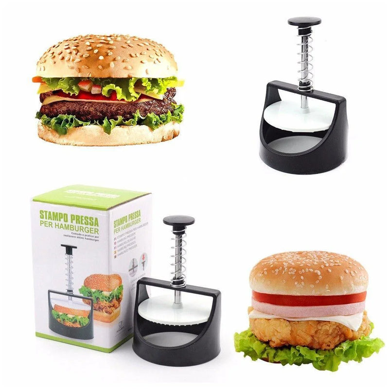 Non Stick Hamburger Burger Patty Press Maker Mould