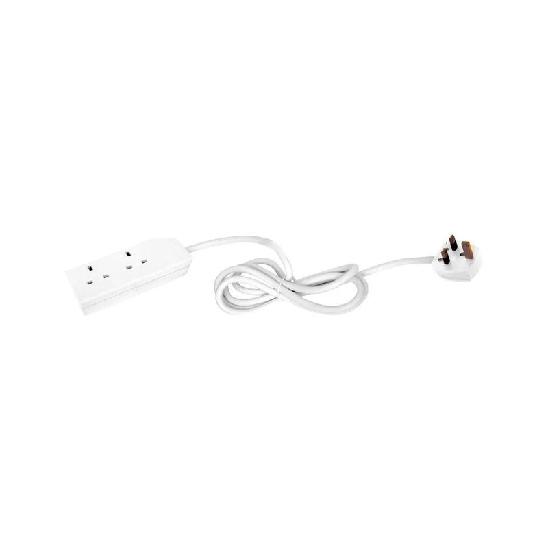 2 Gang Standard E x tension Lead 2 Metre Pif2034