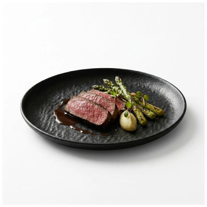 Black Dinner Plate, 211G
