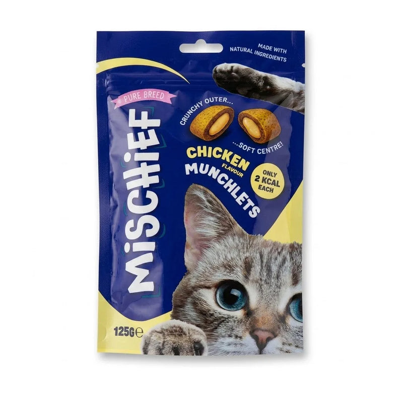 Chicken Flavour Pillow Cat Treats (Mischief) 125G